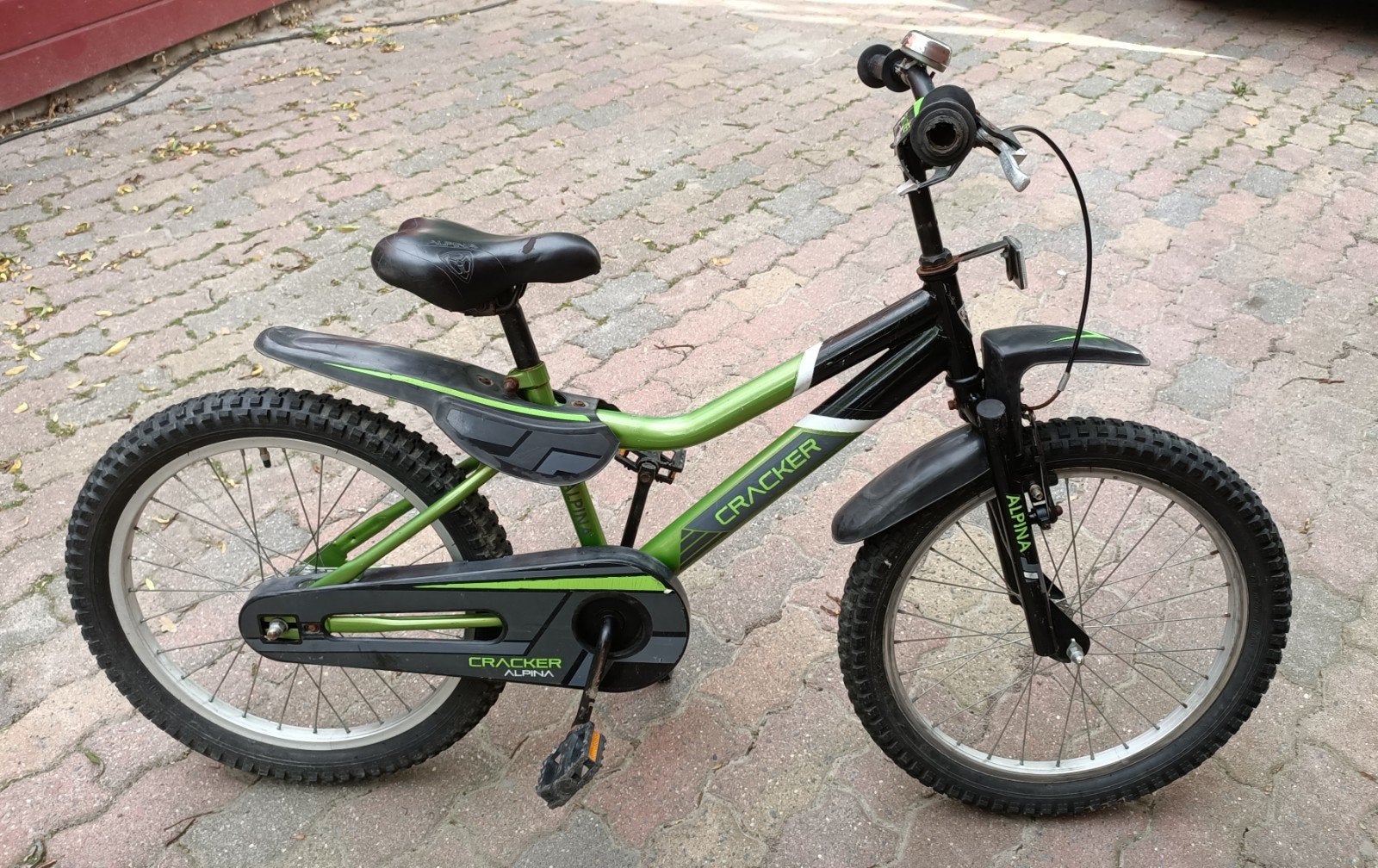 Jongensfiets van Alpina cracker 20 inch, Fietsen en Brommers, Fietsen | Jongens, Ophalen, Gebruikt, 20 inch, Handrem