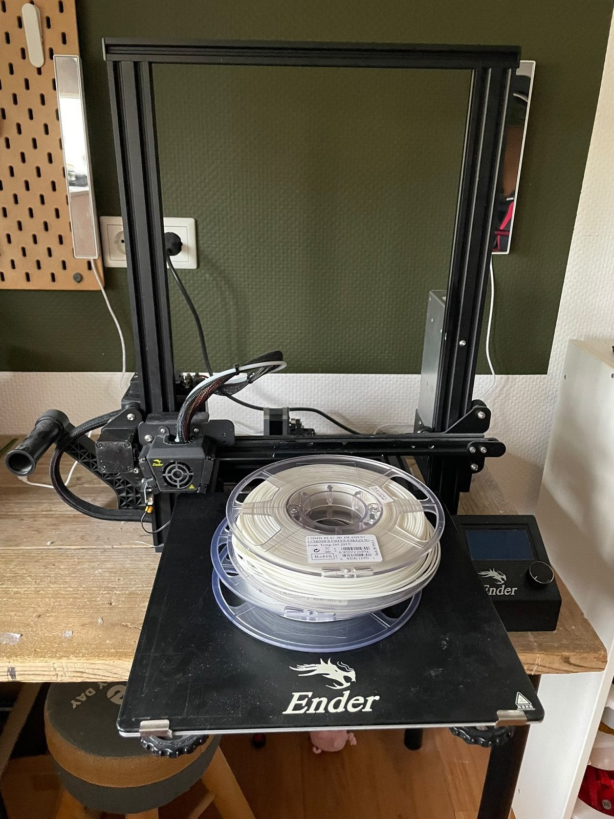 Creality Ender-3 Max 3D-printer met filament, Computers en Software, Ophalen, Gebruikt, Filament