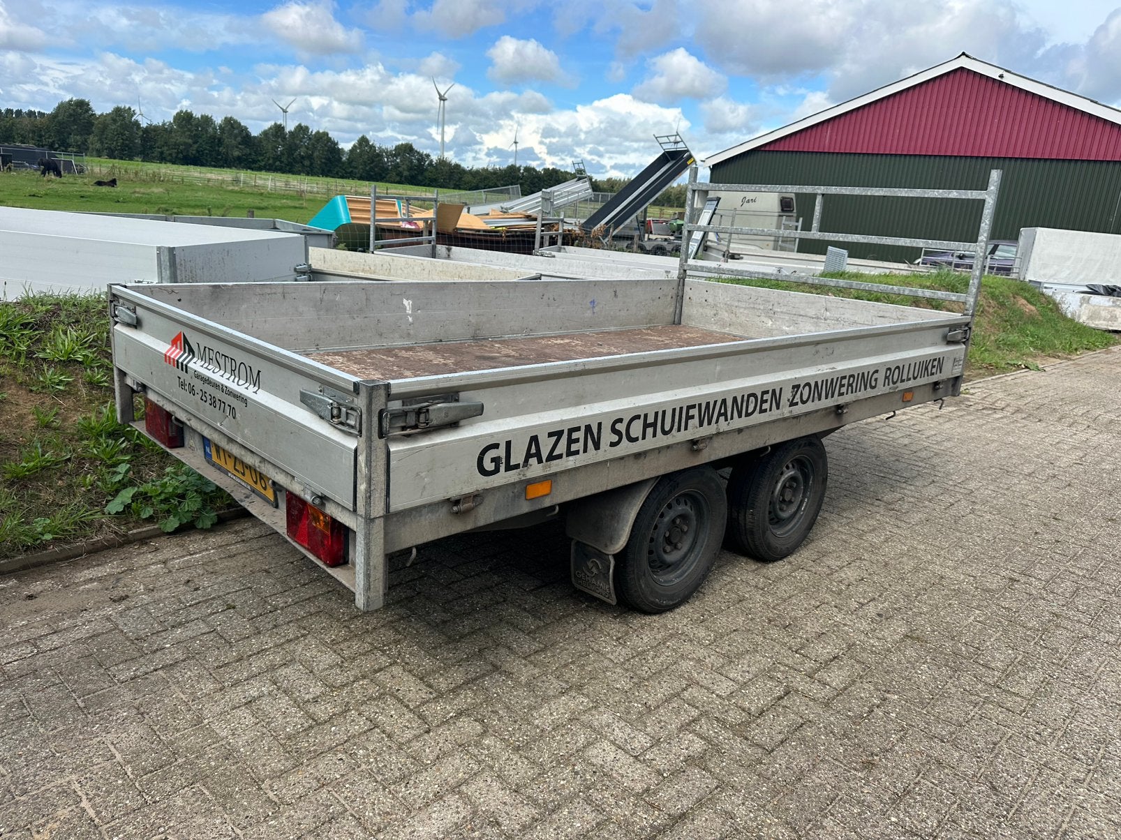 Hapert plateau aanhanger topper !!!, Ophalen of Verzenden, Zo goed als nieuw