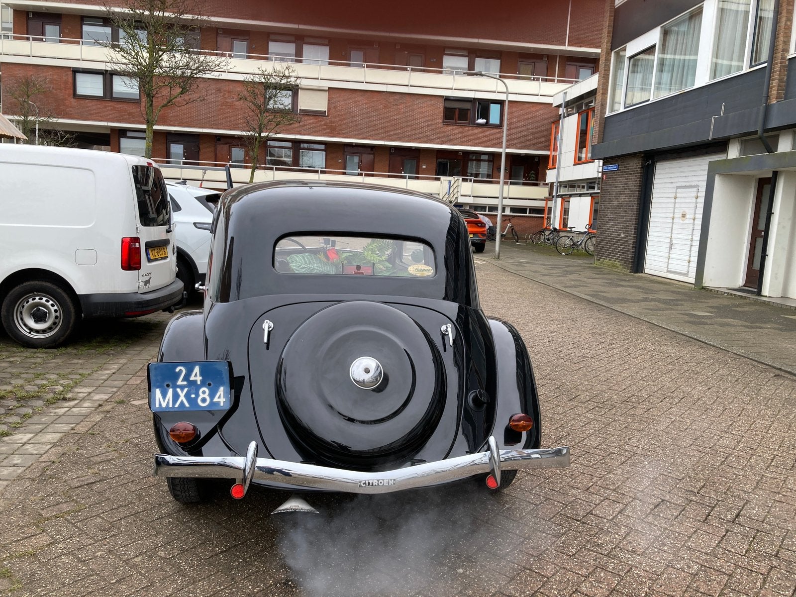 Citroën traction avant 1951 Zwart, foto 4
