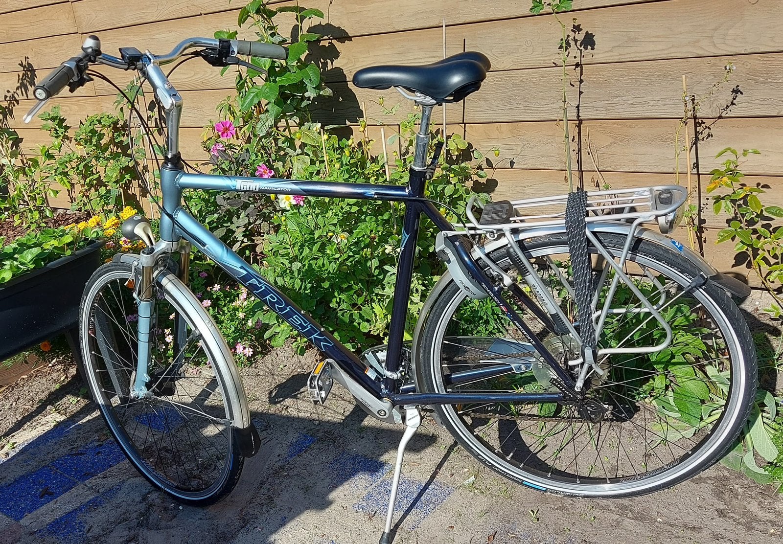 Herenfiets Trek T600 Navigator 24 versnellingen, 28 inch, Vering, Zo goed als nieuw, 57 tot 61 cm