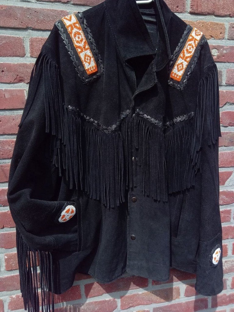 Country western jas, Ophalen of Verzenden, Zo goed als nieuw, Maat 46/48 (XL) of groter, Zwart