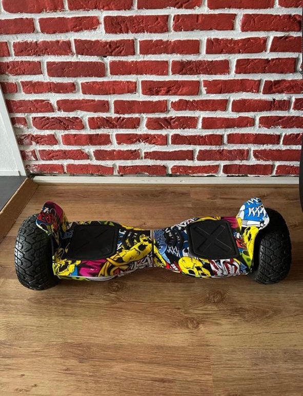 Geel Hoverboard met bluetooth, Ophalen of Verzenden, Zo goed als nieuw