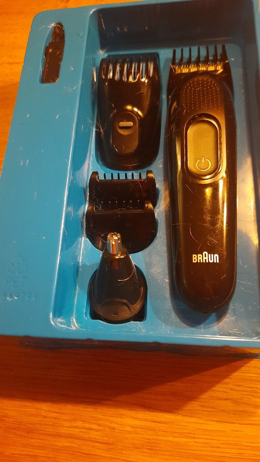 Braun tondeuse/trimmer, Ophalen, Haarverzorging