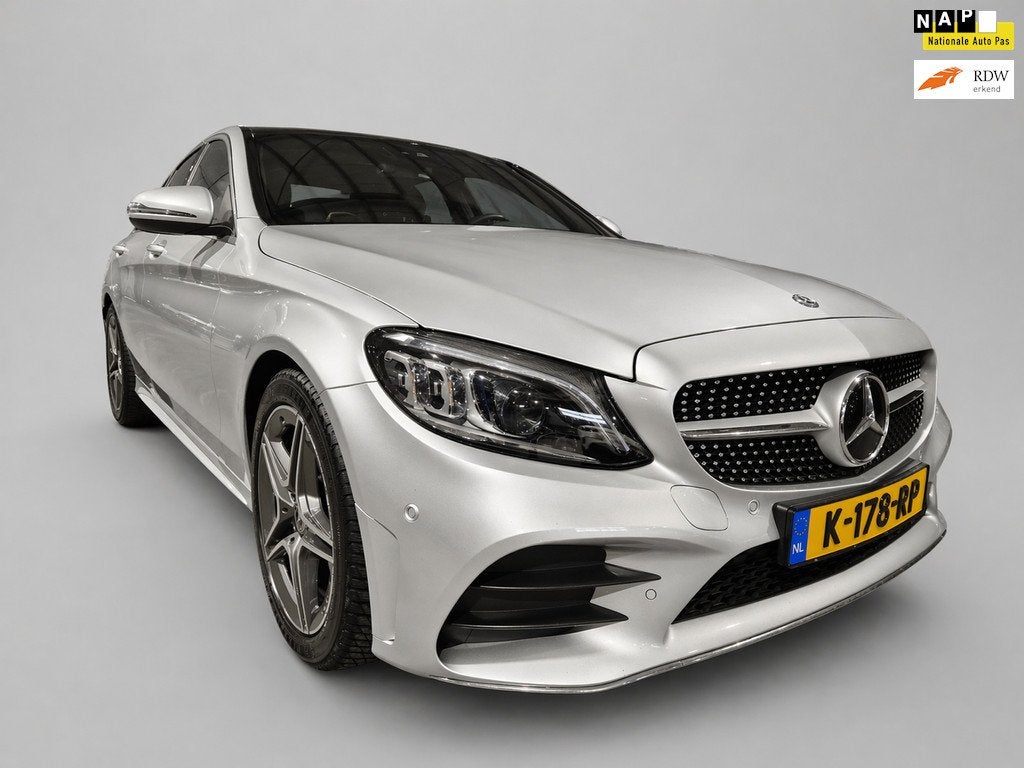 Mercedes-Benz C-klasse 180 Business Solution AMG - Panoramad, Automaat, Euro 6, 735 kg, 16 km/l
