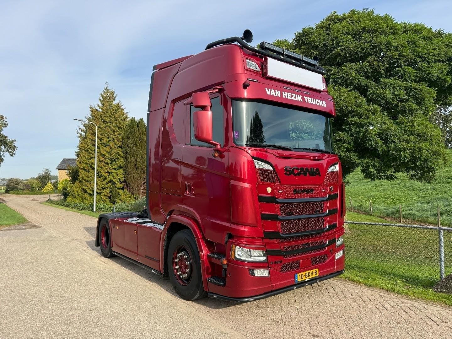 Scania S520 Full Air-Retader-PTO- 6 X Ballon-2018-NL TRUCK V, Auto's, Automaat, Achterwielaandrijving, Euro 6, Bedrijf