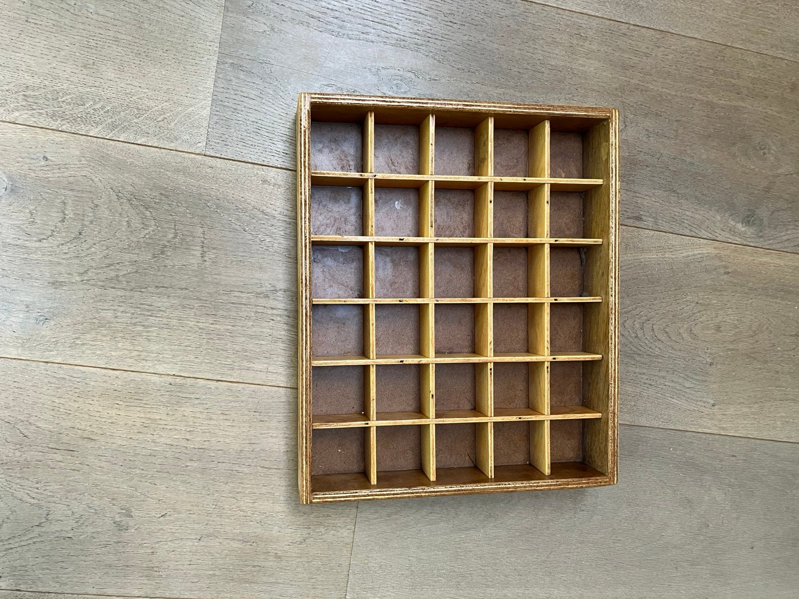 Letterbak, Ophalen, Gebruikt, Hout, Decoratieobject