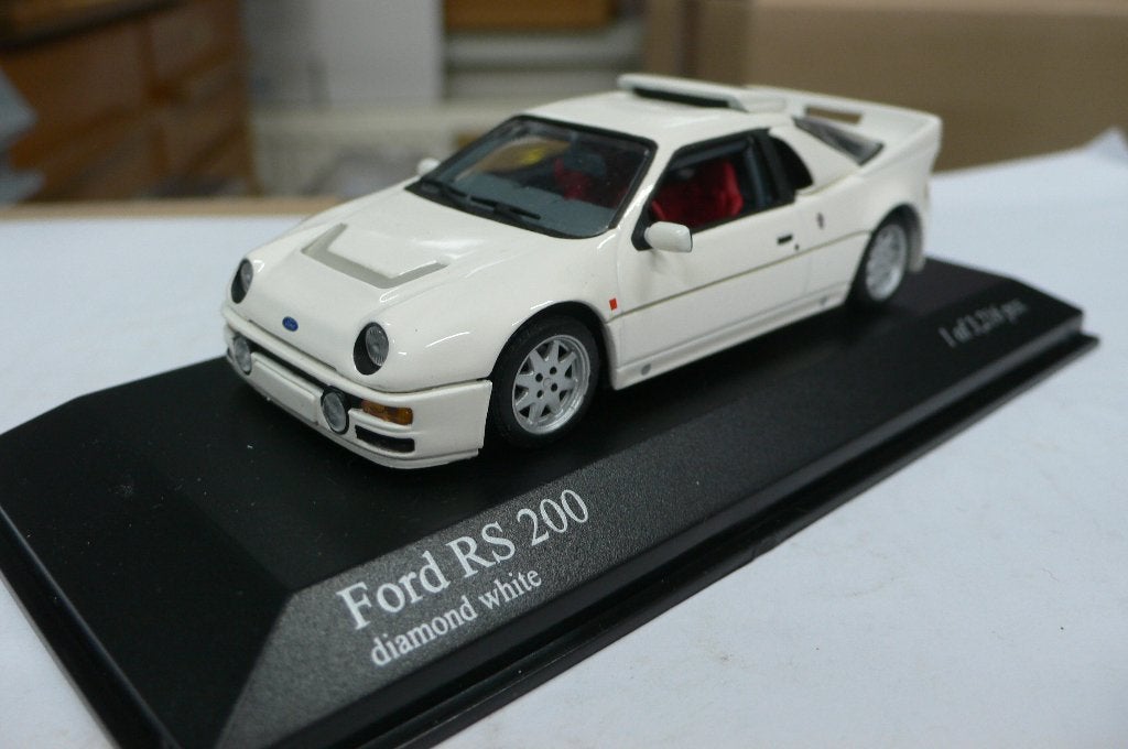 ford rs 200 - minichamps  1/43, Verzenden, Nieuw, Auto, MiniChamps