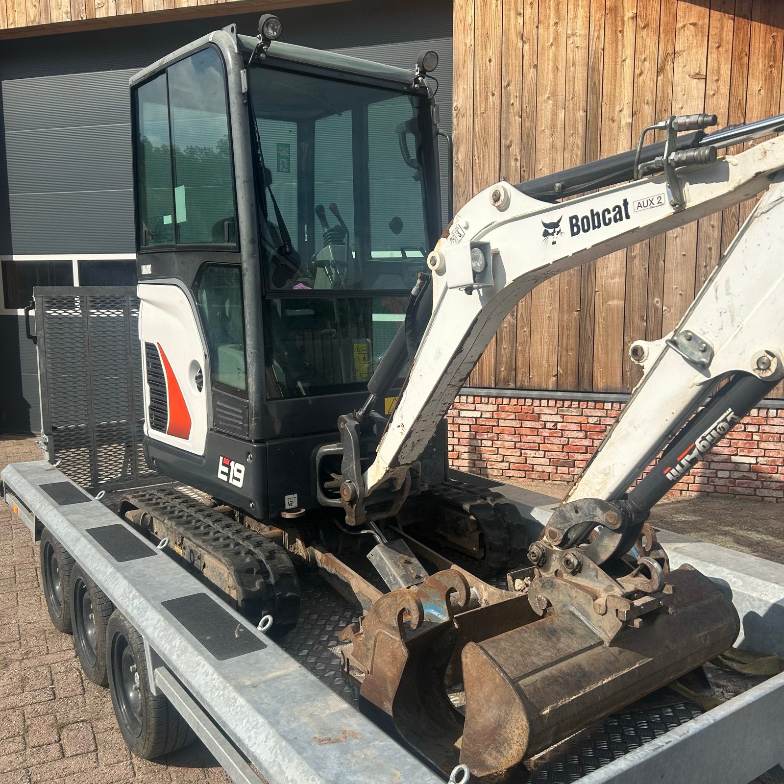 Bobcat E19  minigraver Minigraafmachine -, Ophalen of Verzenden, Graafmachine