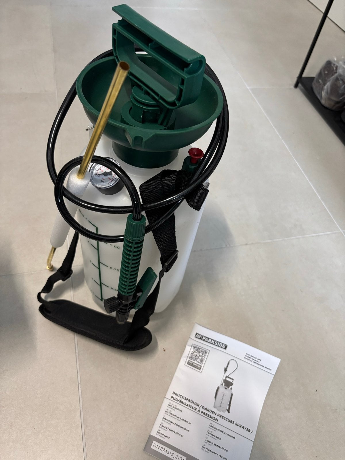 Parkside Druksproeier Tuin - 5L, Ophalen of Verzenden, Zo goed als nieuw, Overige typen