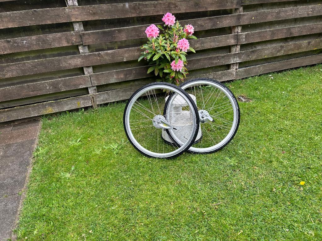 :Set Wielen 28 inch achterwiel 8 NEXUS versne. rollerbrake, Wiel, Gebruikt, Shimano Nexus, Ophalen of Verzenden