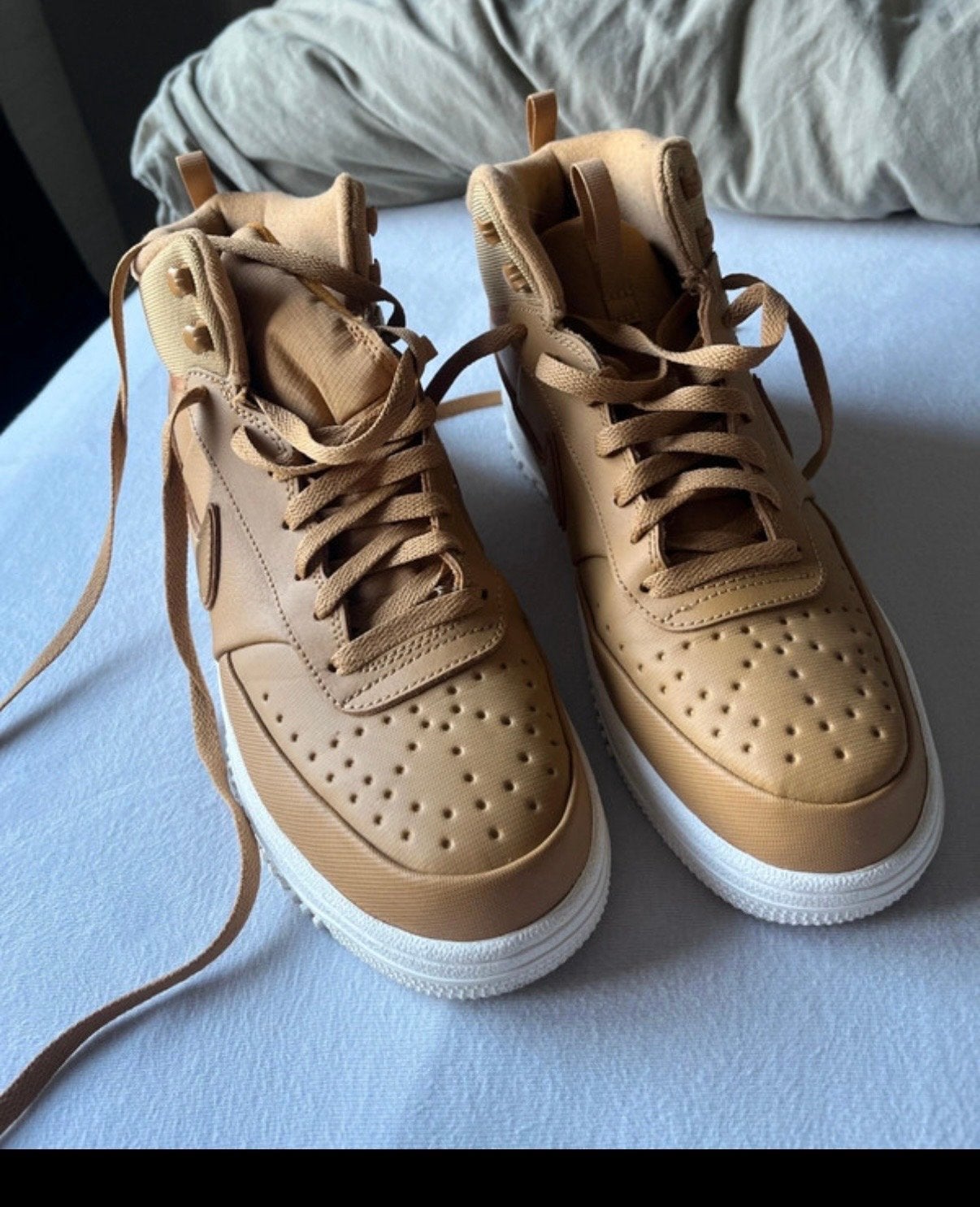 Nike Court Vision mid - Maat 44, Bruin, Ophalen of Verzenden, Sneakers of Gympen, Zo goed als nieuw