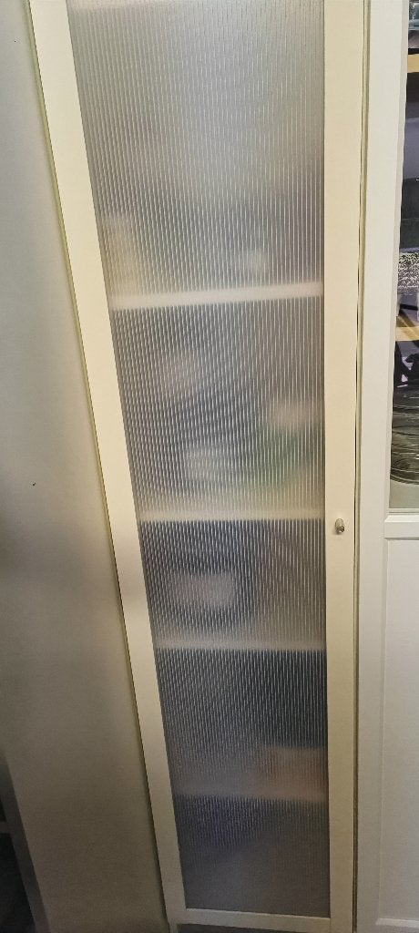 Ikea billy boekenkast, glazendeur mat, Ophalen, Gebruikt, 200 cm of meer, 50 tot 100 cm