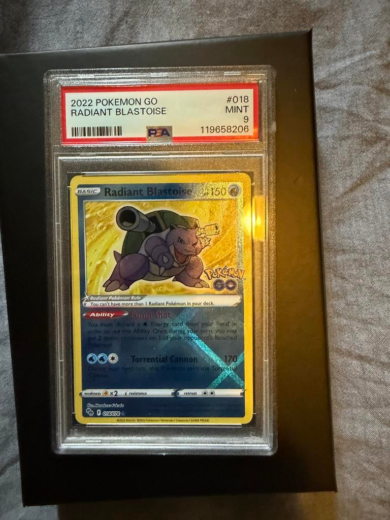 radiant blastoise pokemon go card Radiant Blastoise - 018/078 - Pokemon Go main image 0