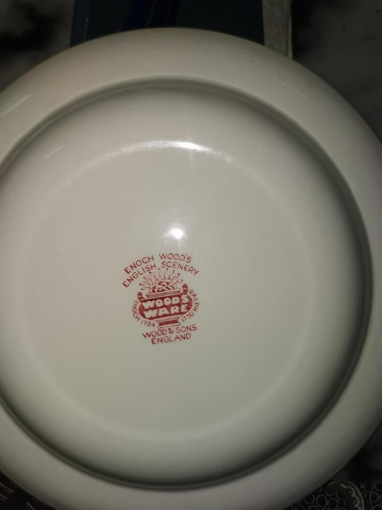 Vintage Enoch Woods Bord, Ophalen of Verzenden