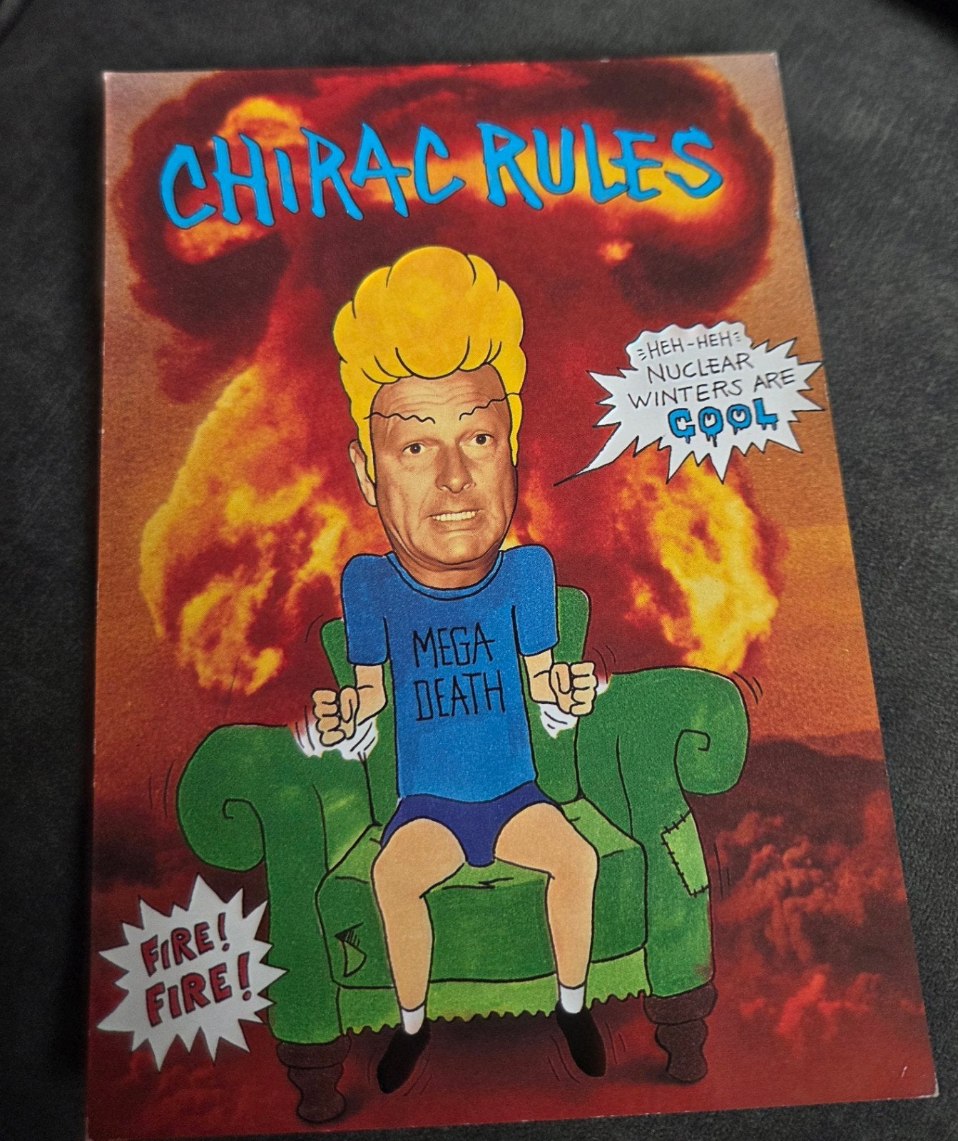 Chirac Rules - Nuclear Winters, Verzenden, 1980 tot heden, Ongelopen, Politiek en Historie