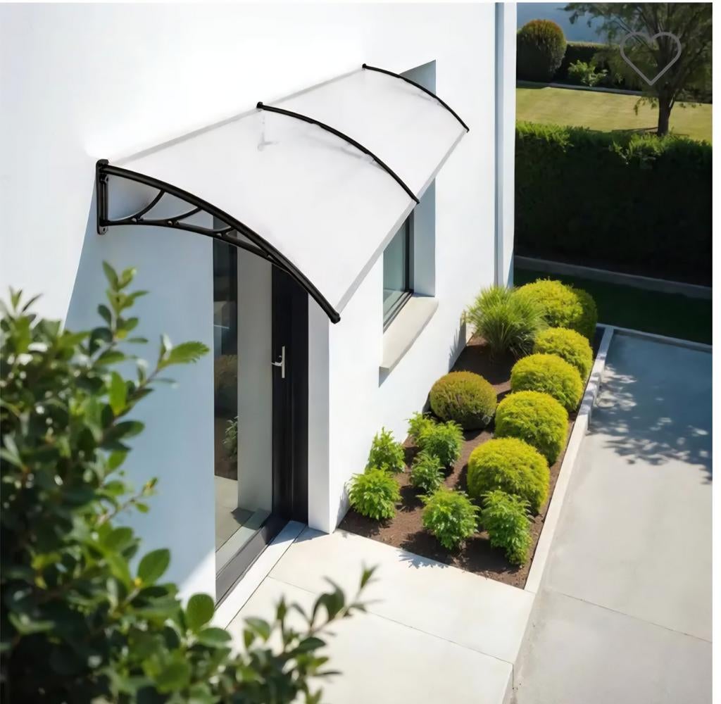 Tectake diy voordeur luifel 200 x 93 nieuw in de doos, Ophalen of Verzenden, Nieuw
