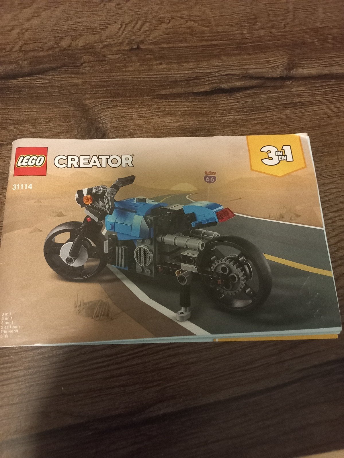 LEGO Creator 31114 Superbike - 3-in-1 model, Ophalen, Zo goed als nieuw