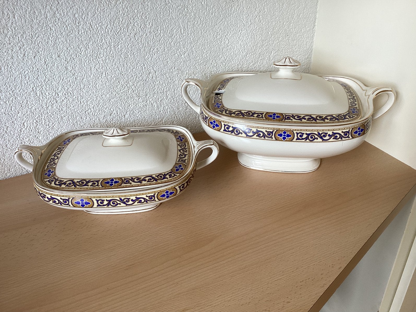 Art Nouveau terrines,J&G Meakin England 1902-1920,Academy., Ophalen of Verzenden