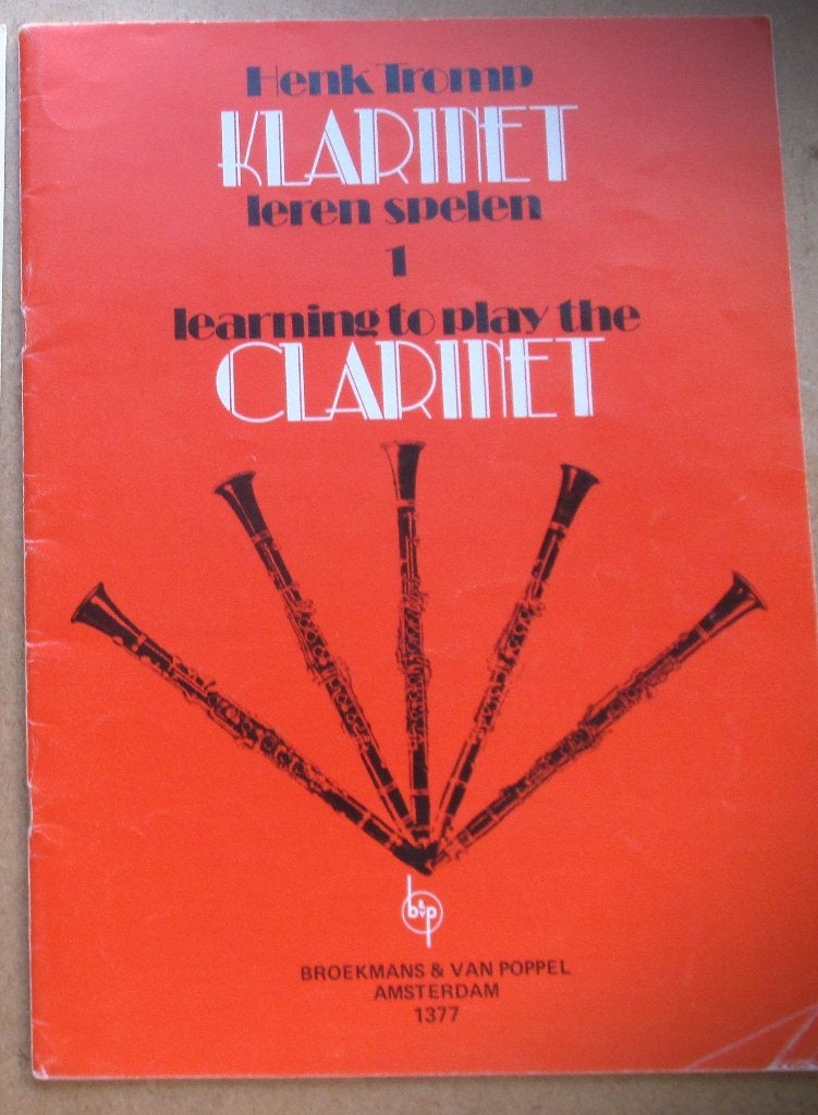 Klarinet Bladmuziek~Tromp en Modern Course James Collis, Muziek en Instrumenten, Bladmuziek, Gebruikt, Ophalen of Verzenden, Klarinet