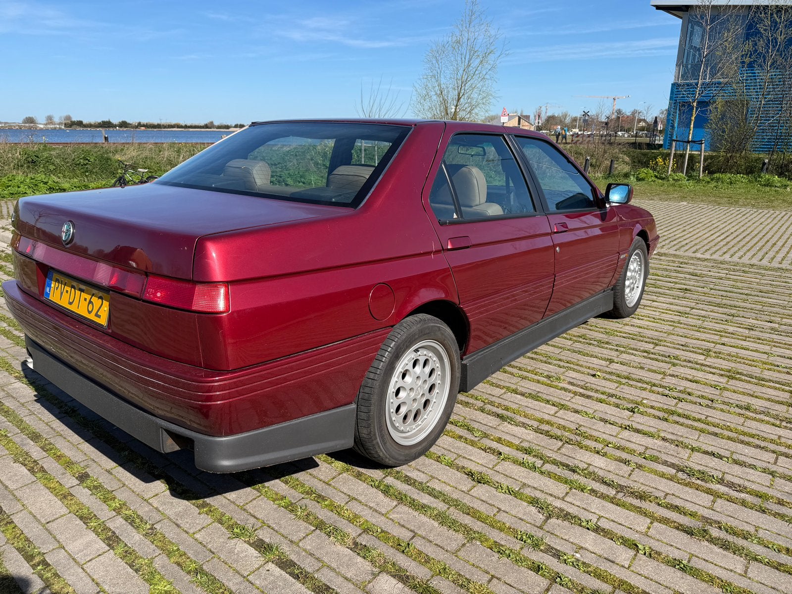 Alfa Romeo 164 3.0 Q4 4WD 1996 Rood, foto 3