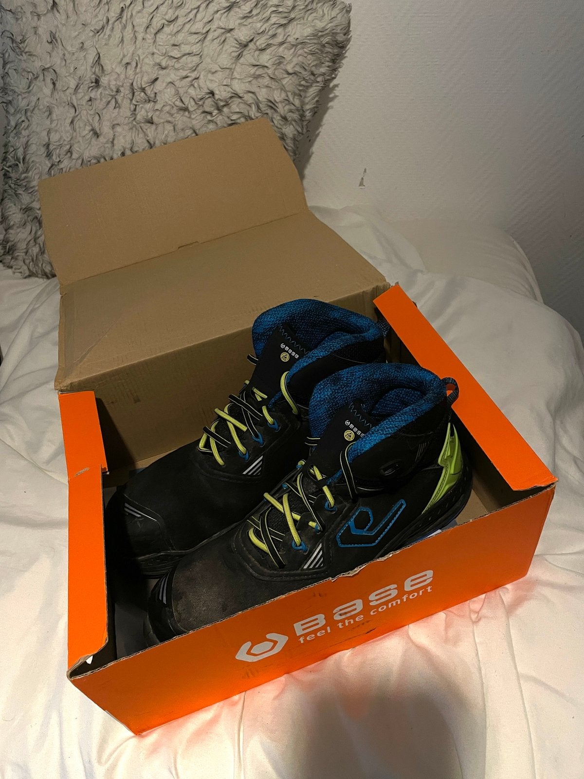 Base Werkschoenen, Zwart, Ophalen of Verzenden, Zo goed als nieuw, Werkschoenen