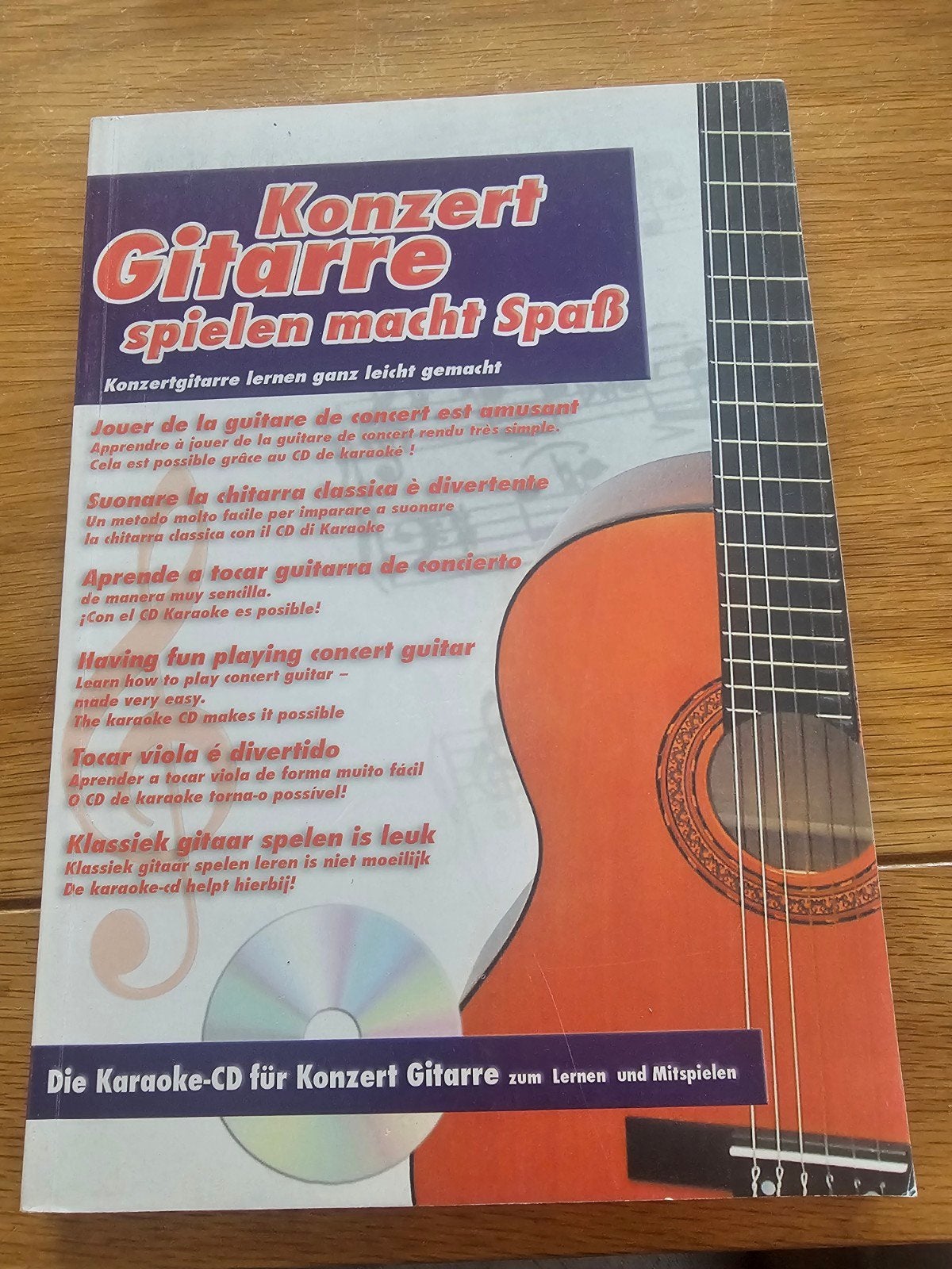 konzert gitarre spielen macht spab., Ophalen of Verzenden