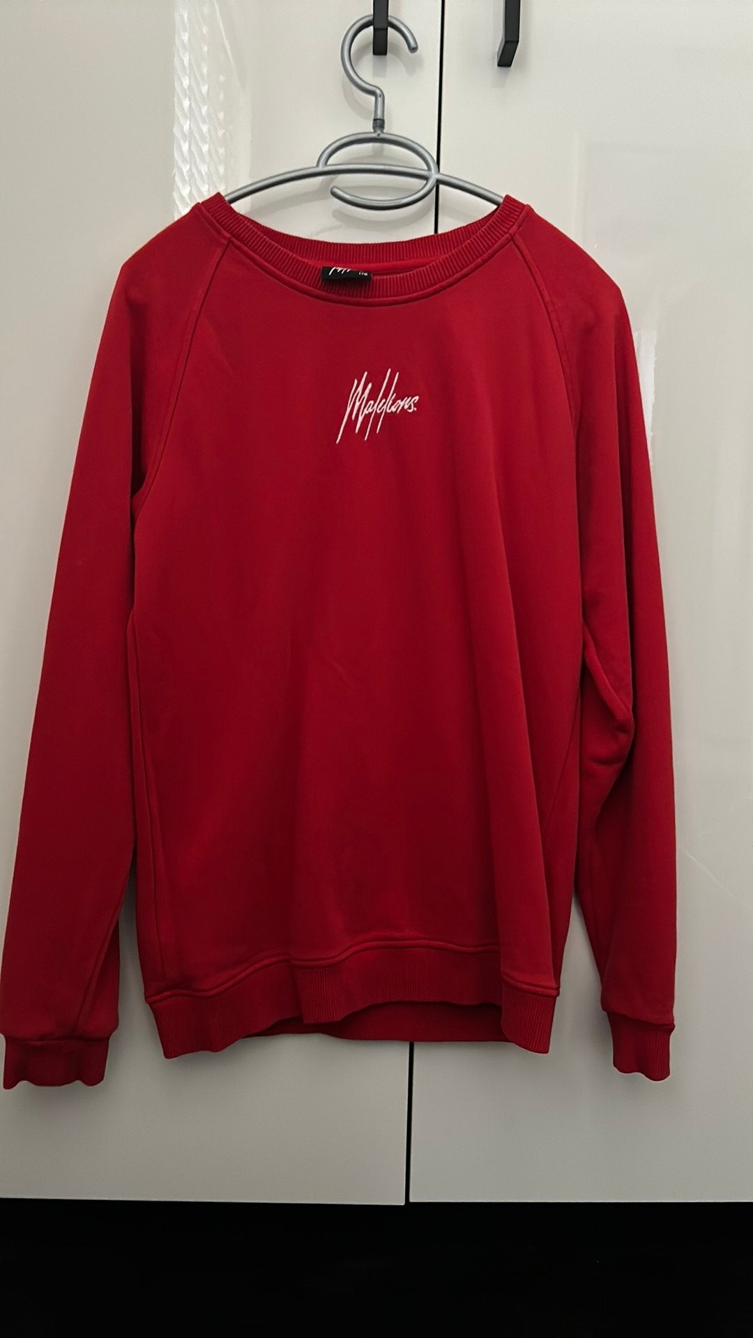 Malelions sweater rood m 176, Ophalen of Verzenden, Zo goed als nieuw, Jongen, Trui of Vest