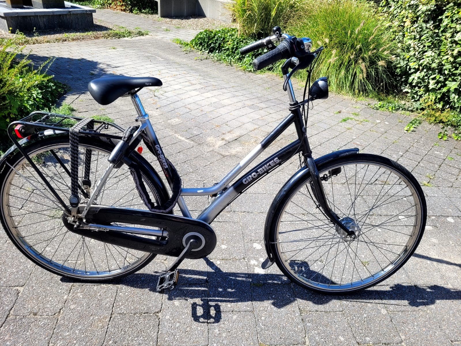Nette tweedehands damesfiets, Gebruikt, Versnellingen, Trommelrem, Ophalen