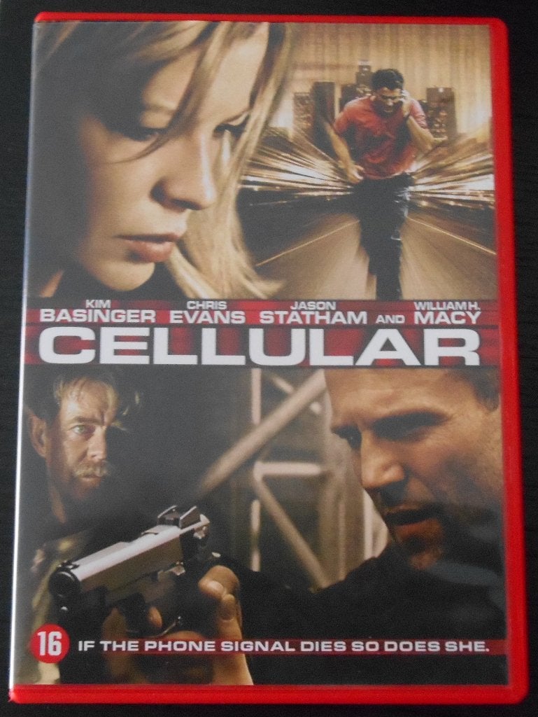 Cellular, Vanaf 16 jaar, Ophalen of Verzenden, Zo goed als nieuw, Actiethriller