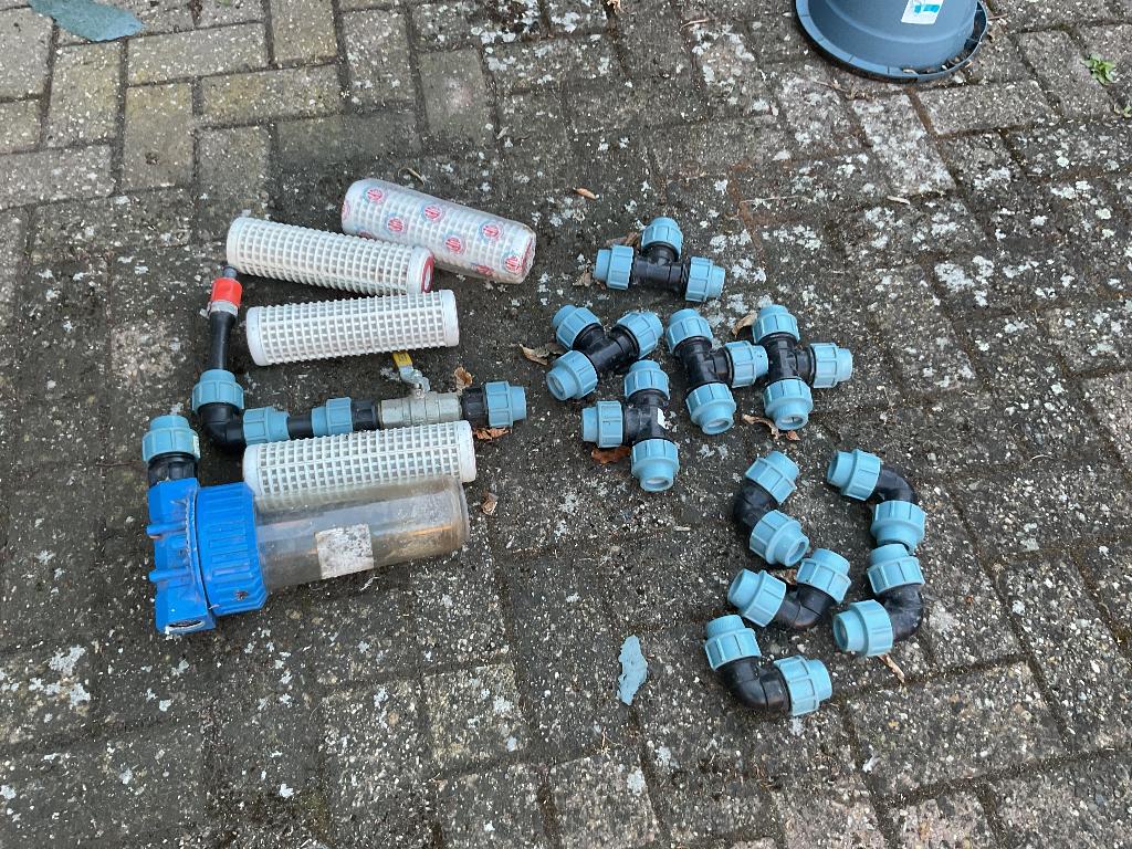 Te koop tyleen koppelingen en filters., Ophalen, Overige materialen, Overige typen, Nieuw
