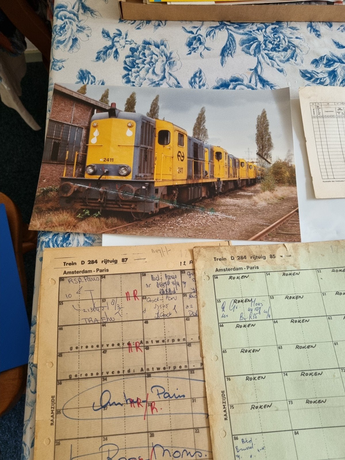 Verzameling Spoorwegdocumentatie en Boeken, Verzamelen, Spoorwegen en Tramwegen, Ophalen of Verzenden, Gebruikt