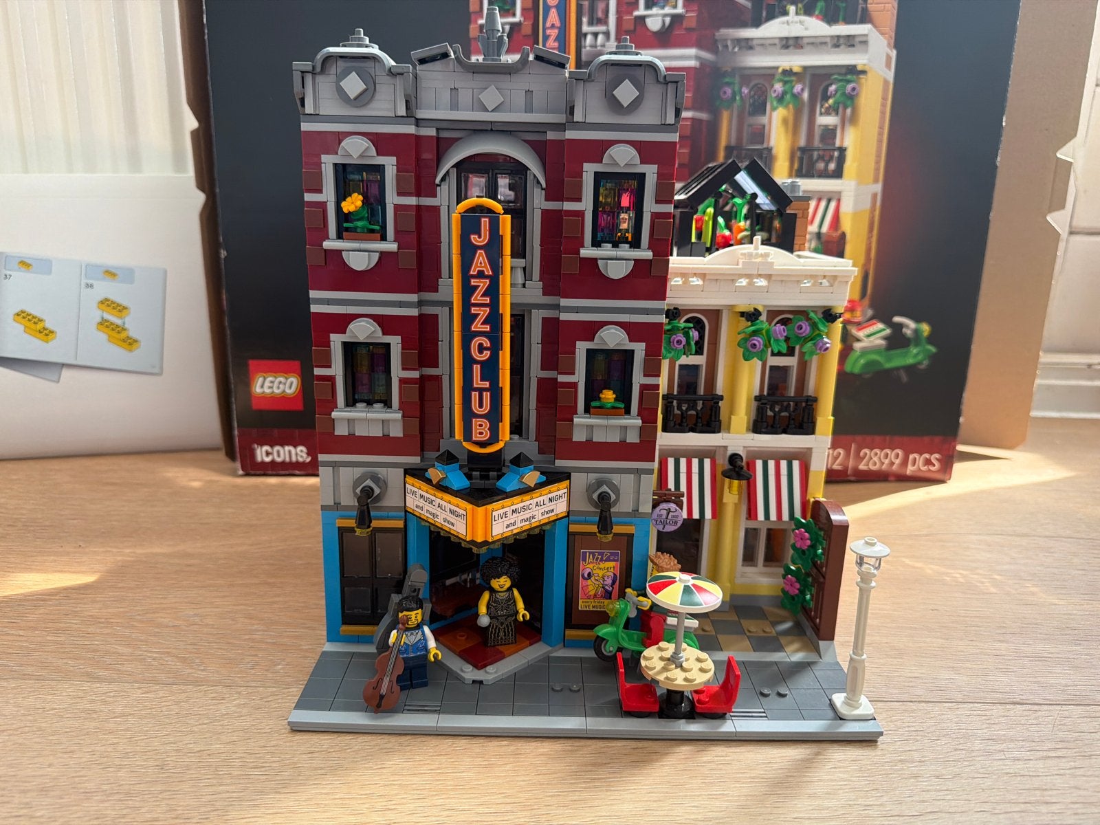 LEGO Icons Jazzclub (10312) - Zo goed als nieuw, Ophalen, Lego, Zo goed als nieuw, Compleet