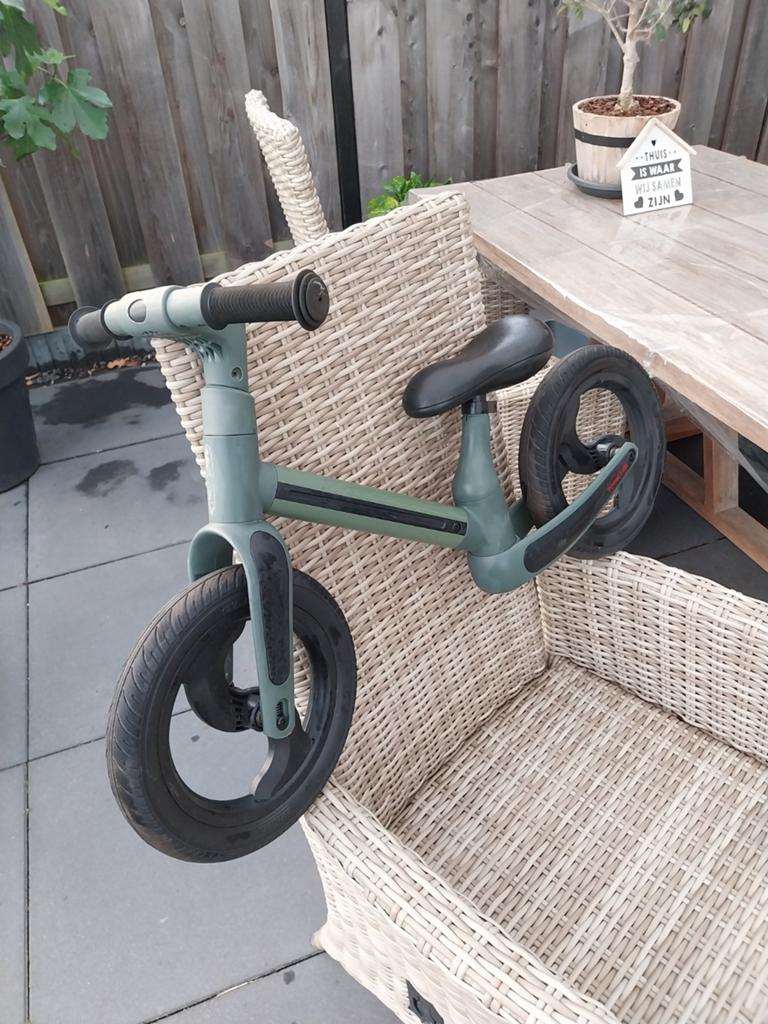 Topmark loopfiets 12,5 inch groen en grijs, Ophalen, Gebruikt, Minder dan 16 inch