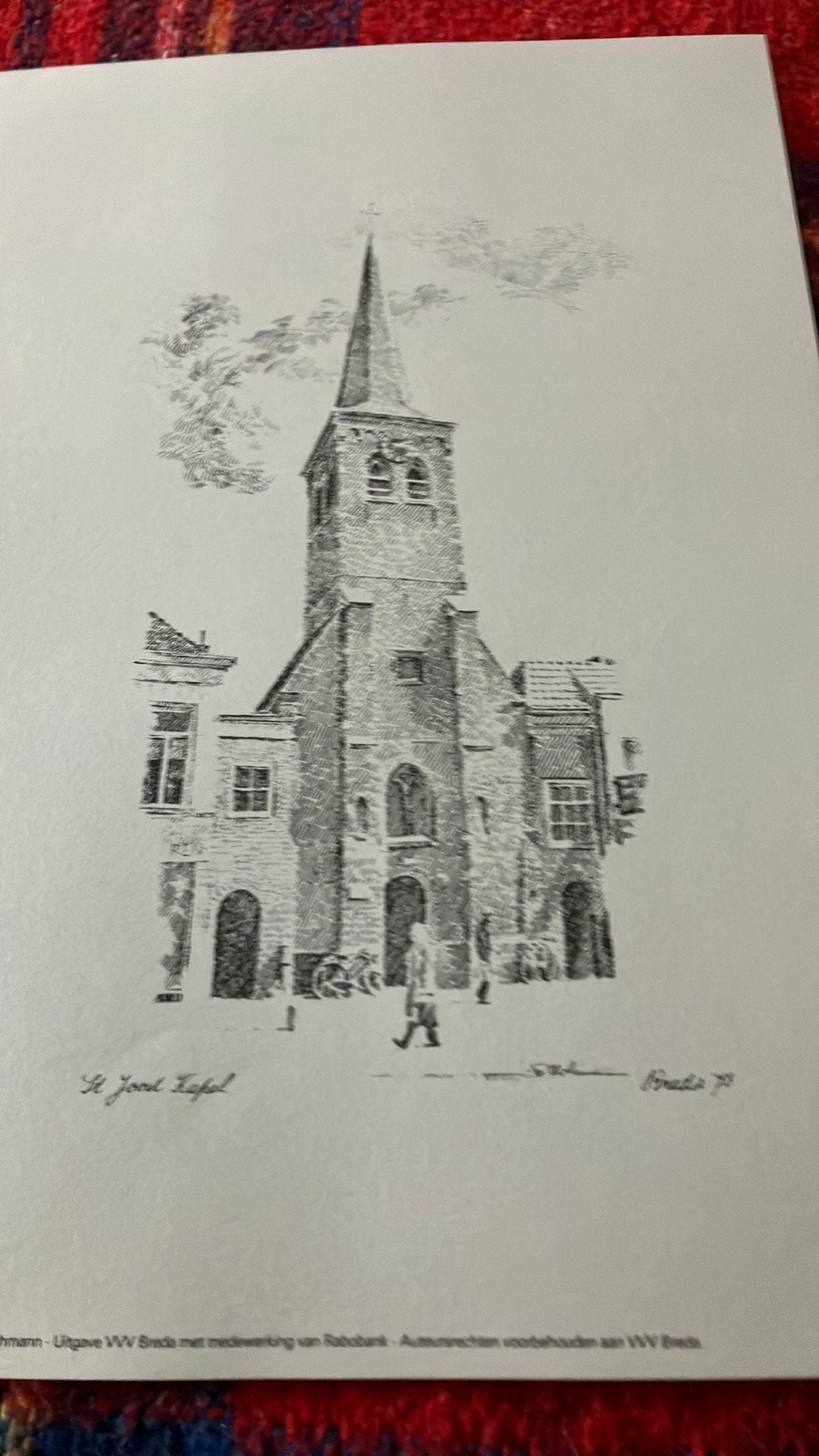 St joost kapel, Antiek en Kunst, Ophalen of Verzenden