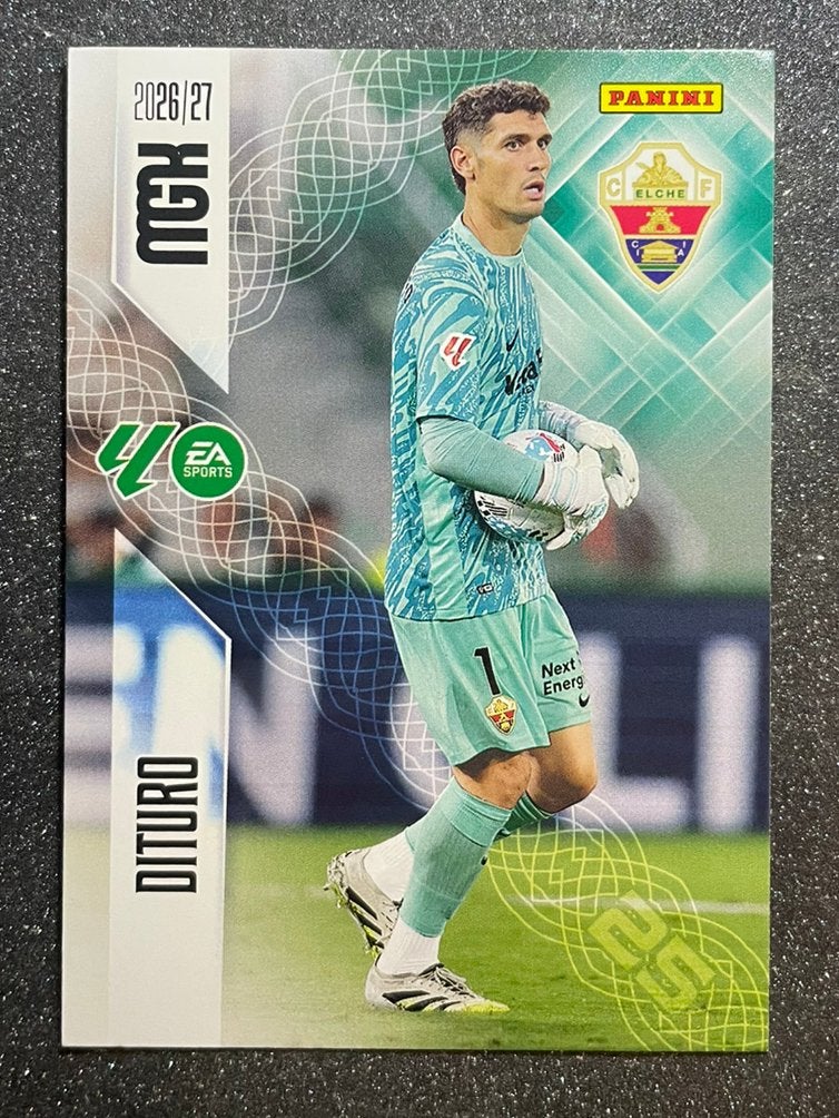 Panini LA LIGA MGK 26/27    DITURO    ELCHE CF, Verzenden, Zo goed als nieuw, Plaatje