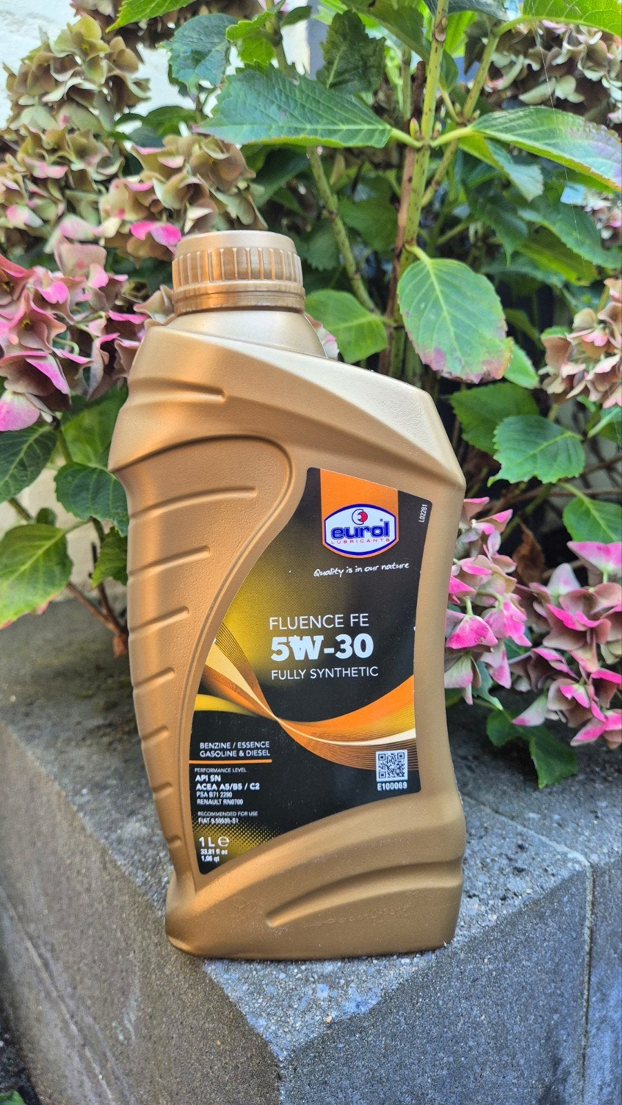 Eurol Fluence FE 5W-30 Volledig Synthetische Motorolie 1L, Auto-onderdelen, Motor en Toebehoren, Ophalen of Verzenden, Nieuw, Universele onderdelen