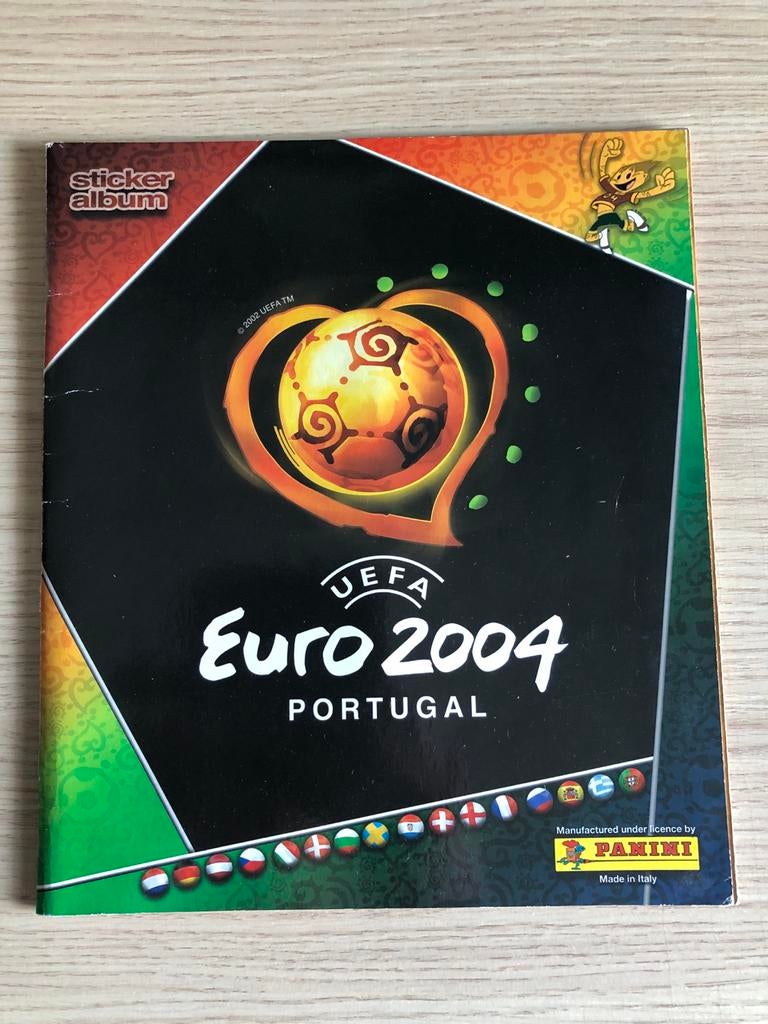 Panini UEFA Euro 2004 Portugal 95% compleet, Ophalen of Verzenden, Zo goed als nieuw, Sticker