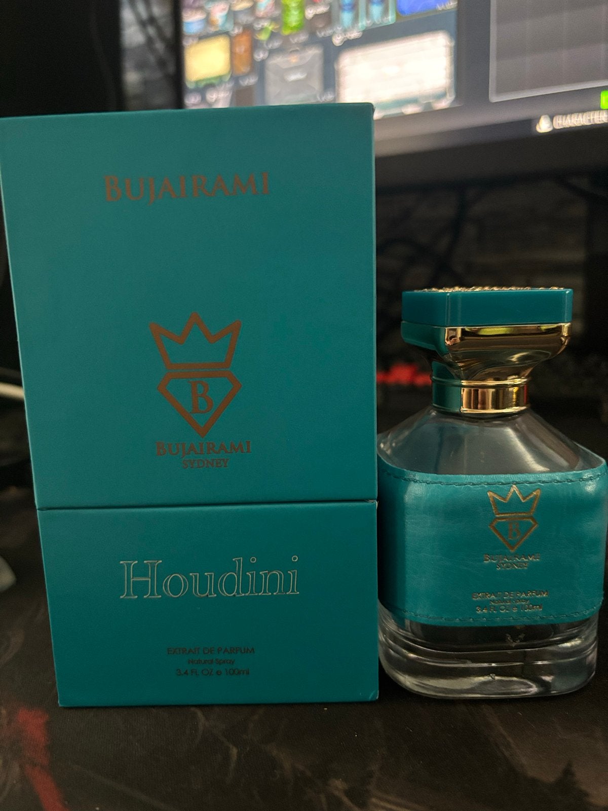 Bujairami Houdini Fles, Ophalen, Gebruikt