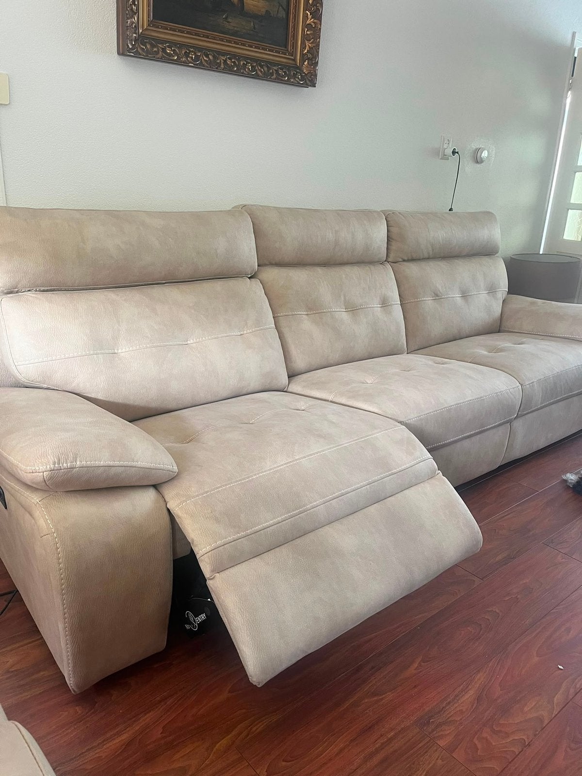 Bank en fauteuil, Ophalen, Zo goed als nieuw