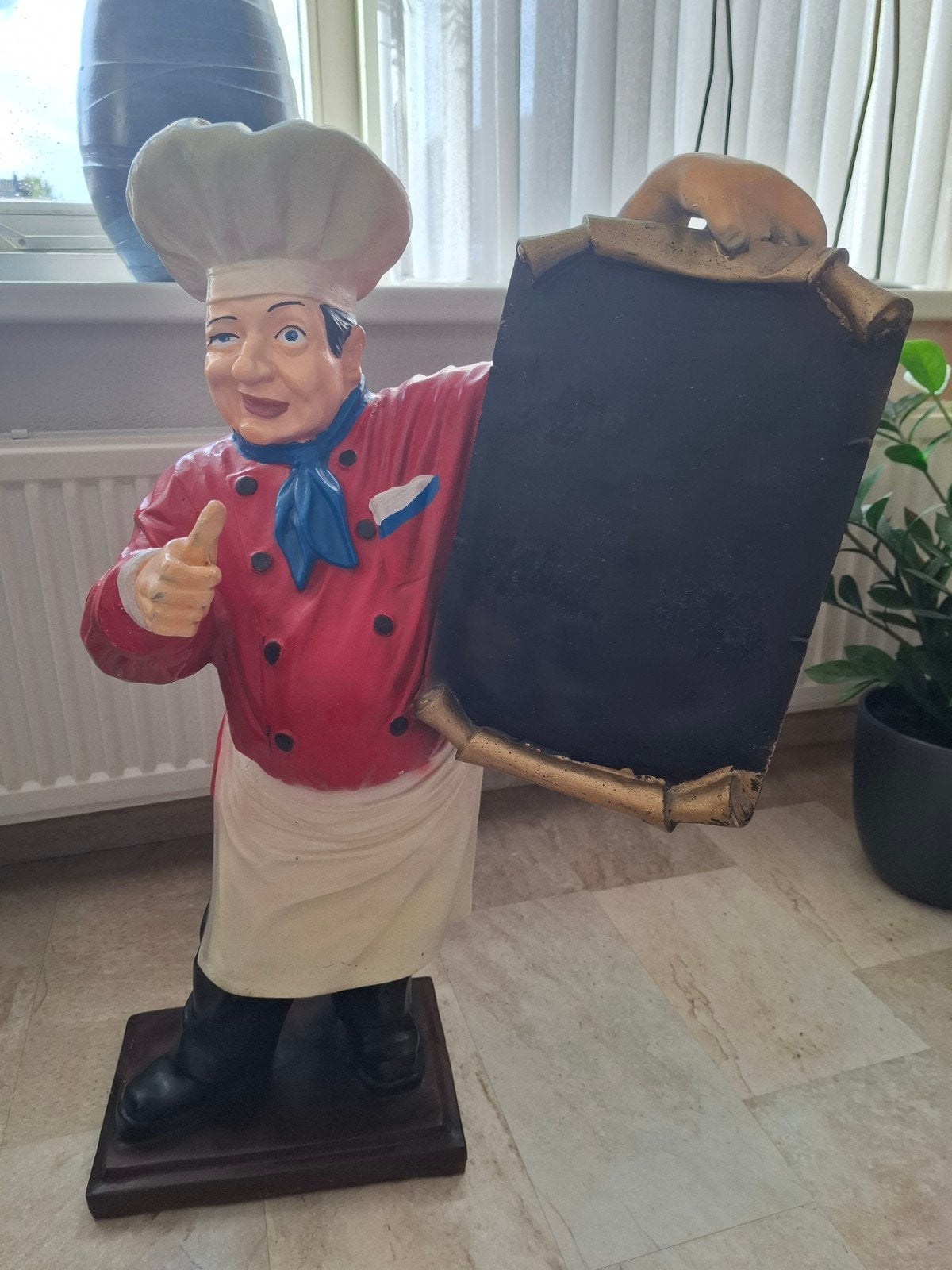 beeld van een kok, Ophalen, Zo goed als nieuw, Mens