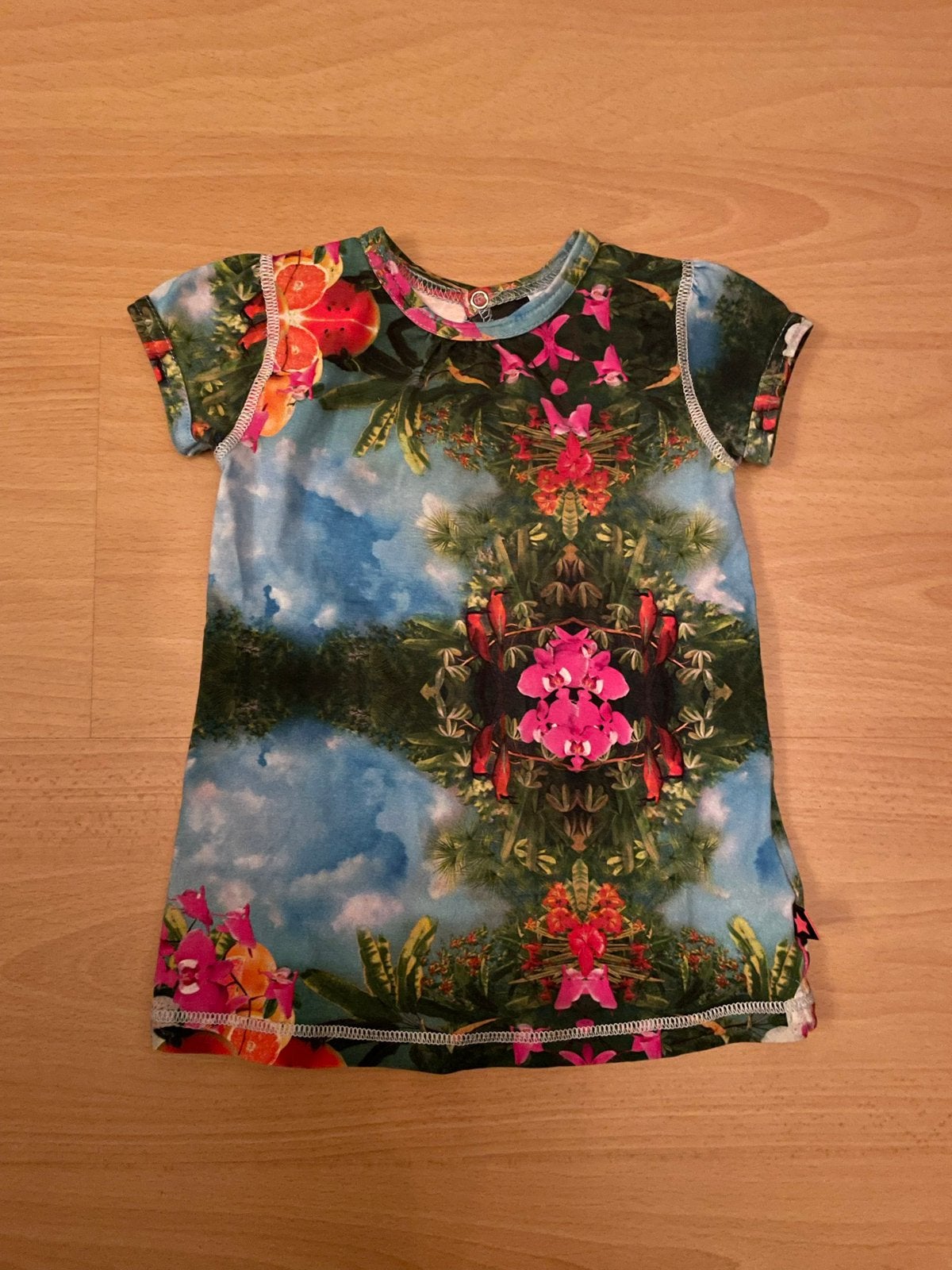 Molo jurk zomerjurk meisje maat 74 zgan, Ophalen of Verzenden, Zo goed als nieuw, Meisje, Jurkje of Rokje