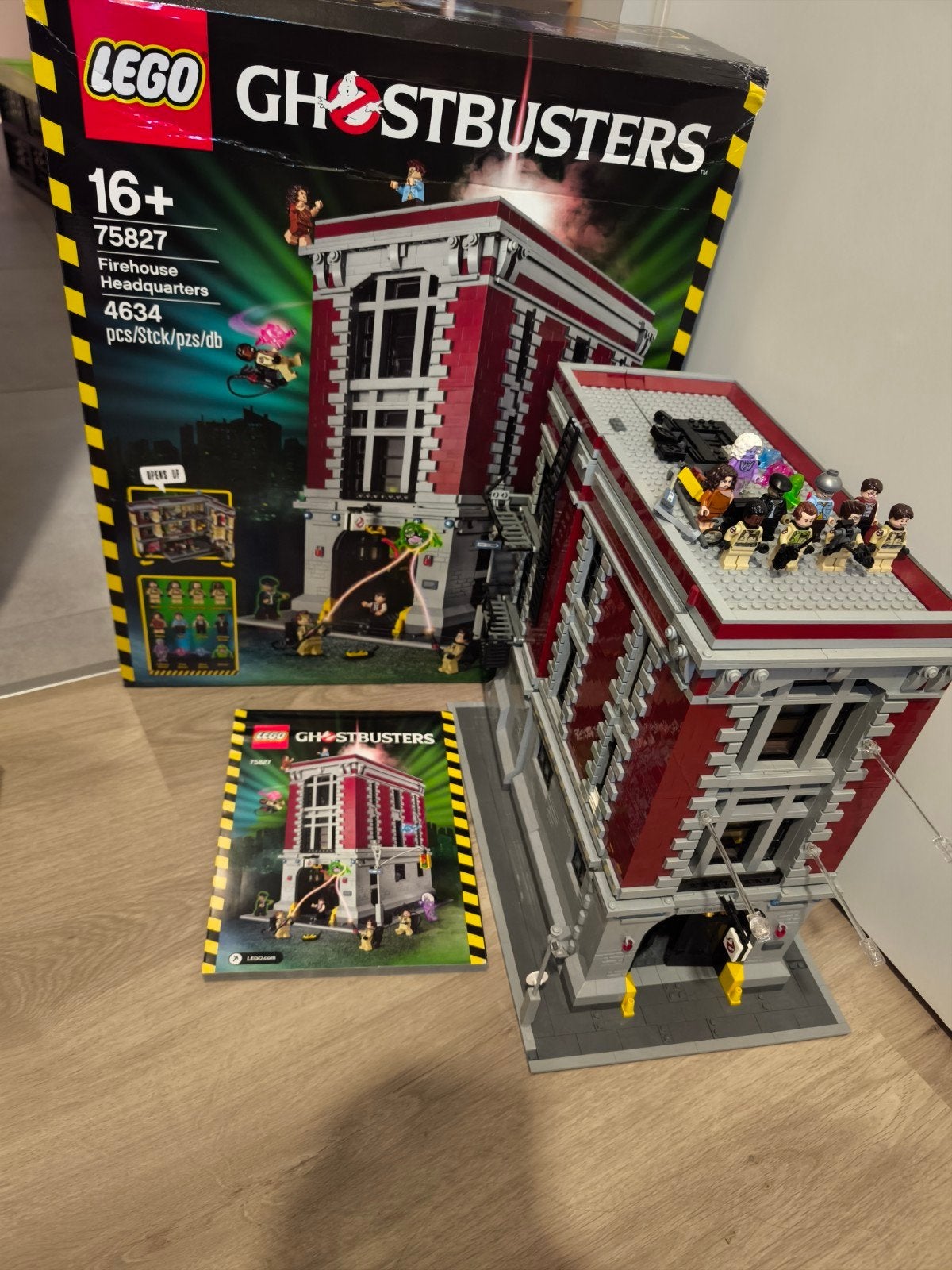 Lego 75827 Ghostbusters Firehouse Headquarters, Kinderen en Baby's, Speelgoed | Duplo en Lego, Ophalen, Gebruikt, Overige thema's