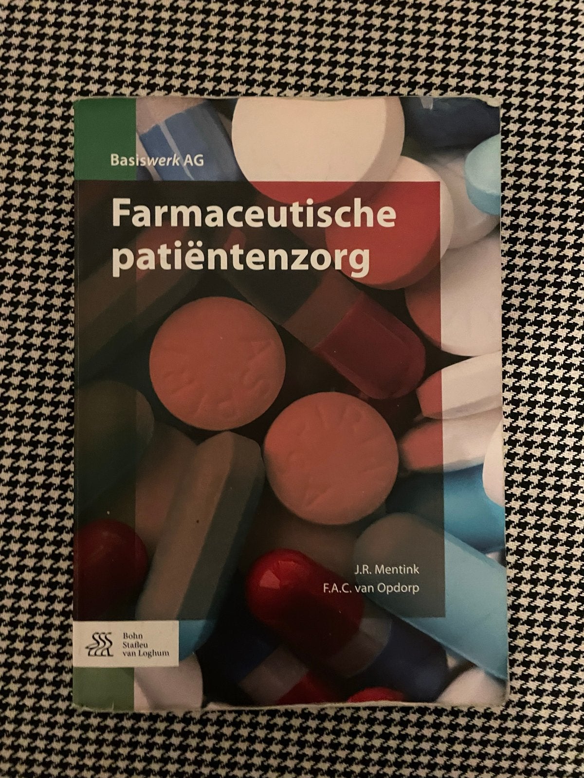 Farmaceutische patiëntenzorg - J.R. Mentink & F.A.C. van Opd, Ophalen of Verzenden, Beta, Zo goed als nieuw, HBO