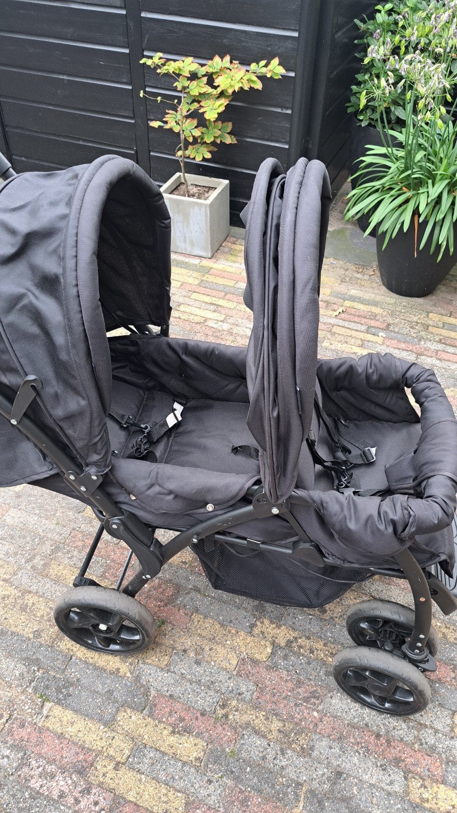 tweepersoons kinderwagen, Kinderen en Baby's, Kinderwagens en Combinaties, Ophalen, Zo goed als nieuw, Overige merken
