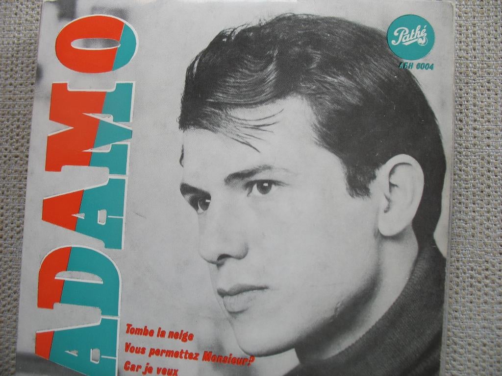 Adamo - Tombe la neige (e.p. + 3), Cd's en Dvd's, Vinyl Singles, Gebruikt, EP, Pop, 7 inch, Ophalen of Verzenden