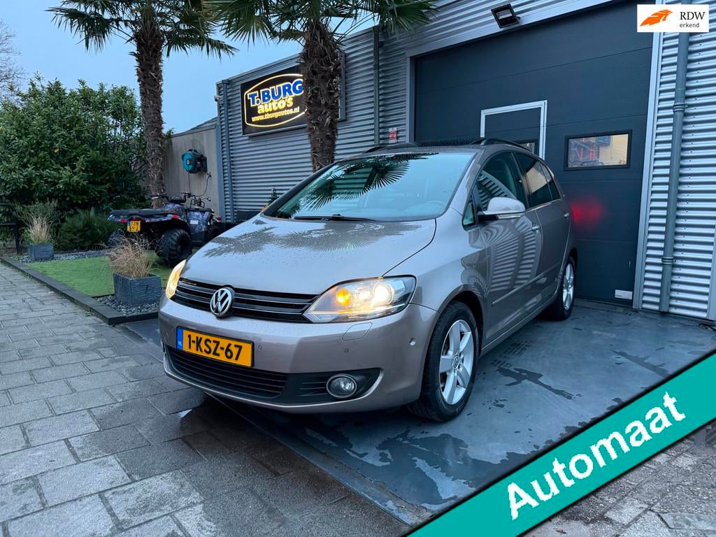 Volkswagen Golf Plus 1.4 TSI Highline AIRCO Vele Extra's AUT, Euro 5, Stof, Gebruikt, Zwart