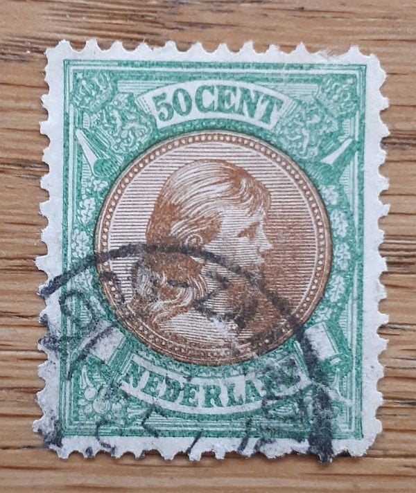 Kleinrond Koog-Zaandijk op nr 45 (1705), Verzenden, T/m 1940, Gestempeld