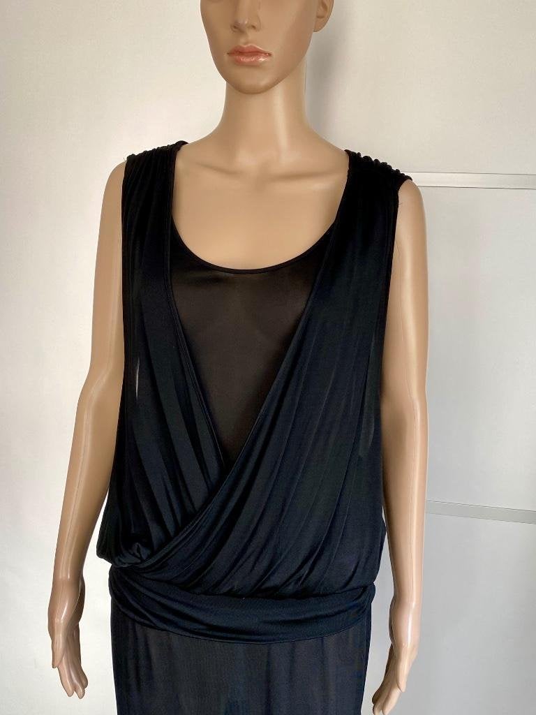 J367 Designer Remix maat M=38/40 jurk jurkje zwart, Maat 38/40 (M), Zwart, Ophalen of Verzenden, Zo goed als nieuw