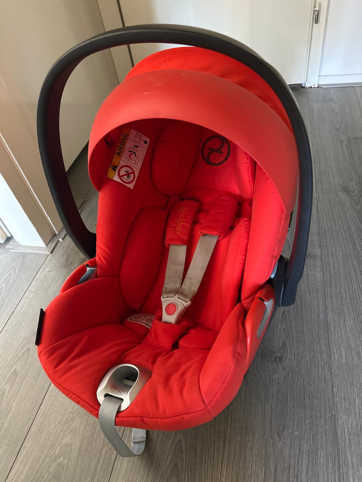 Cybex Aton 5 autostoel - Rood, Zijbescherming, 0 t/m 13 kg, Ophalen, Overige merken